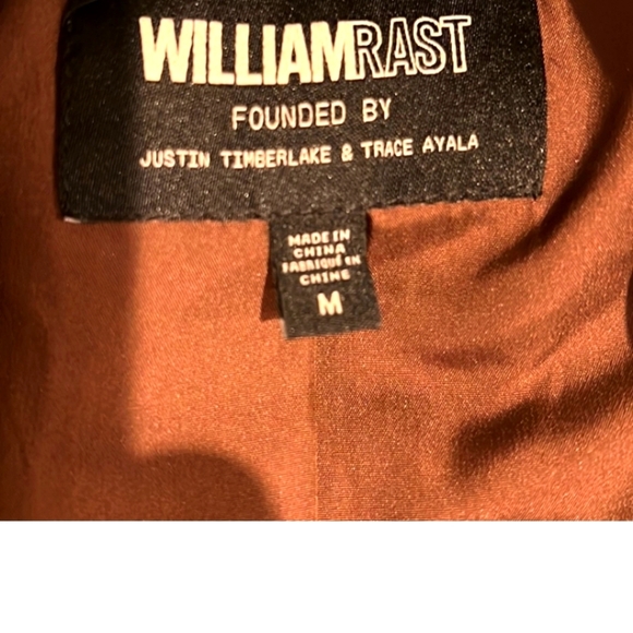 NWT WILLIAM RAST Kate Moto Jacket in Camel, Size Medium - Picture 9 of 11